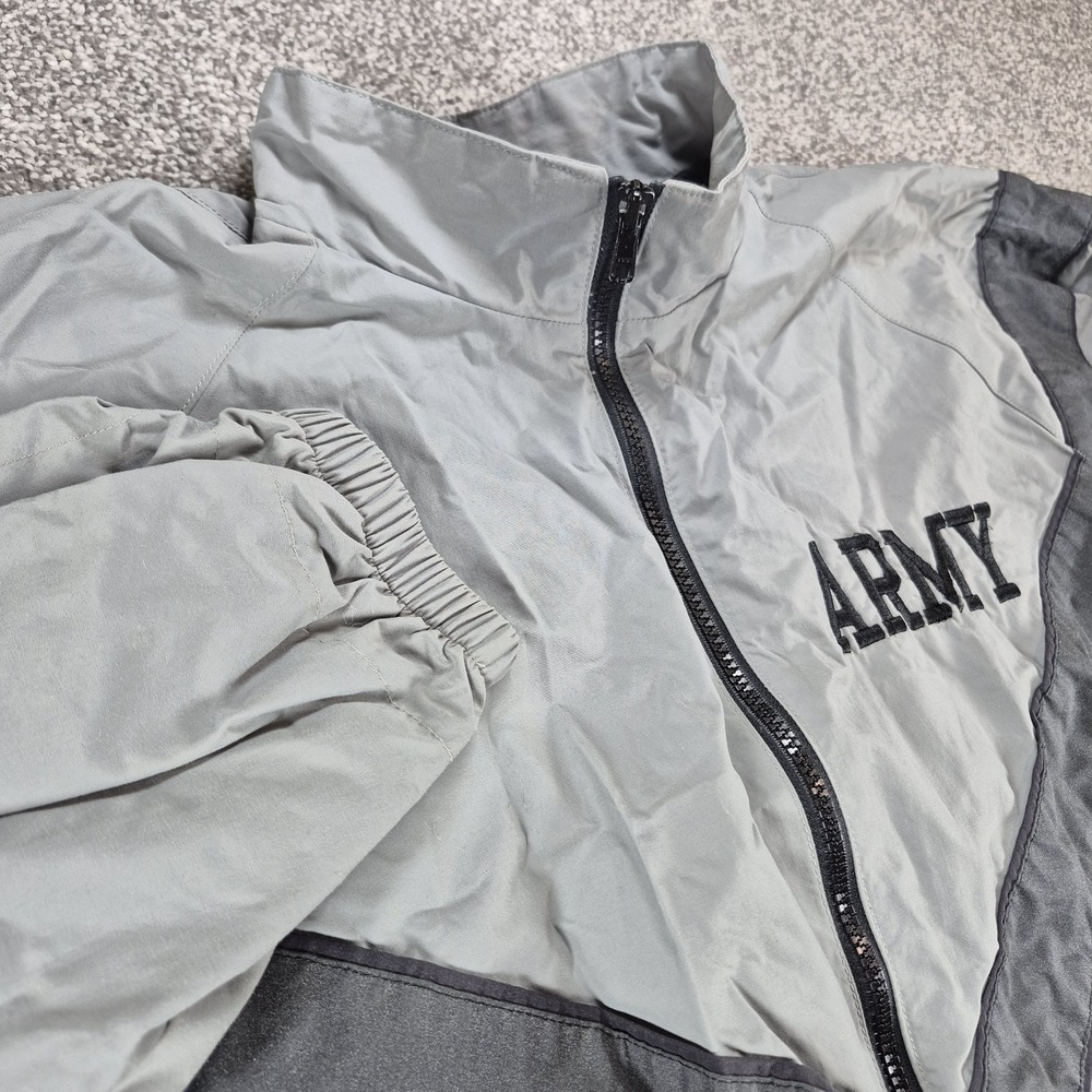 US Army IPFU Training Jacket‎ Mens Medium Windbreaker Physical Fitness Uniform